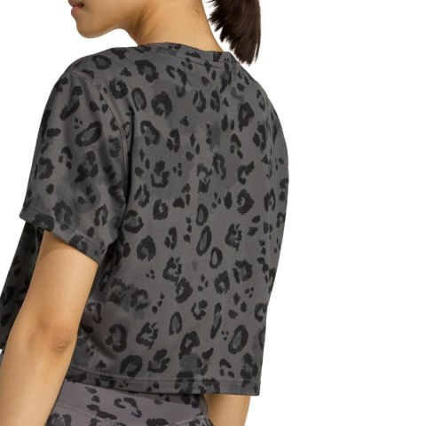 Koszulka damska adidas Workout Essentials szara JN2646 Adidas