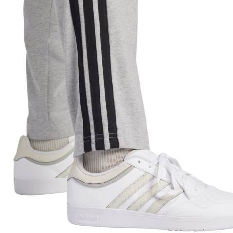 Spodnie męskie adidas Essentials 3-Stripes Single Jersey szare JE6428 Adidas