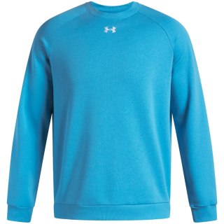 Bluza męska Under Armour Rival Fleece Crew niebieska 1379755 452 Under Armour