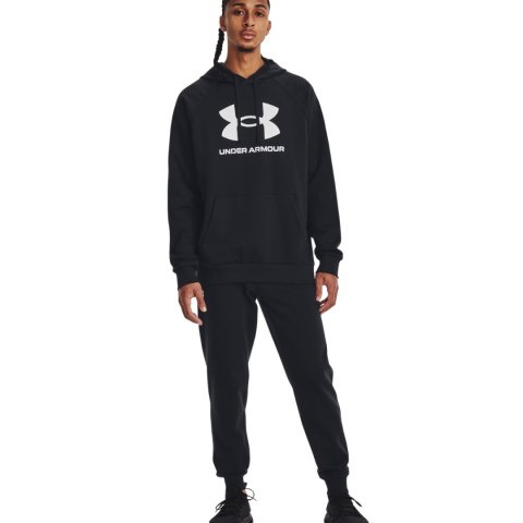 Bluza męska Under Armour Rival Fleece Logo HD czarna 1379758 001 Under Armour