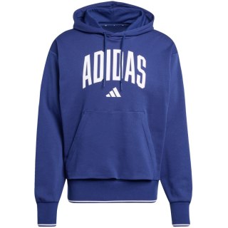 Bluza męska adidas Collegiate Hoodie ciemnoniebieska KC3874 Adidas