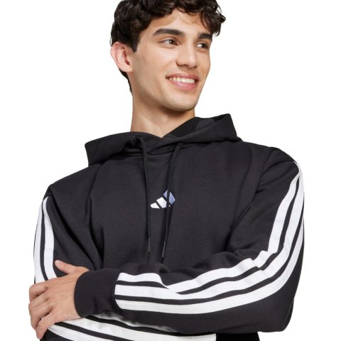 Bluza męska adidas Essentials 3-Stripes czarna JE6297 Adidas