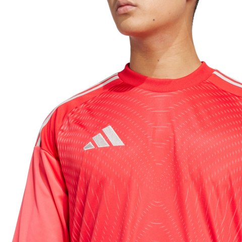 Koszulka bramkarska męska adidas Tiro 25 Competition Goalkeeper Long Sleeve czerwona JI9724 Adidas teamwear