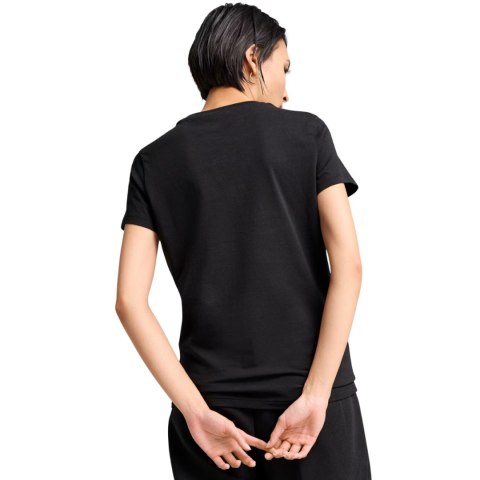 Koszulka damska Puma Ess Metallic No.1 Logo czarna 631536 51 Puma