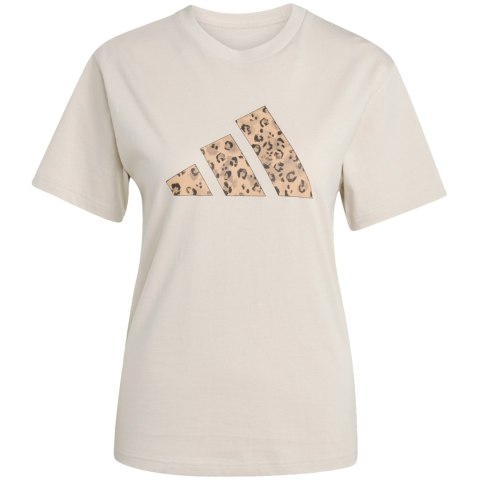 Koszulka damska adidas Animal Graphic beżowa JM4423 Adidas