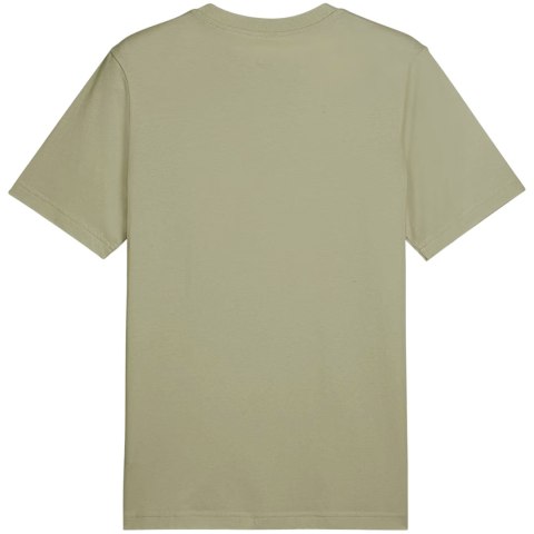 Koszulka męska Puma Ess Elevated Tee oliwkowa 684726 82 Puma