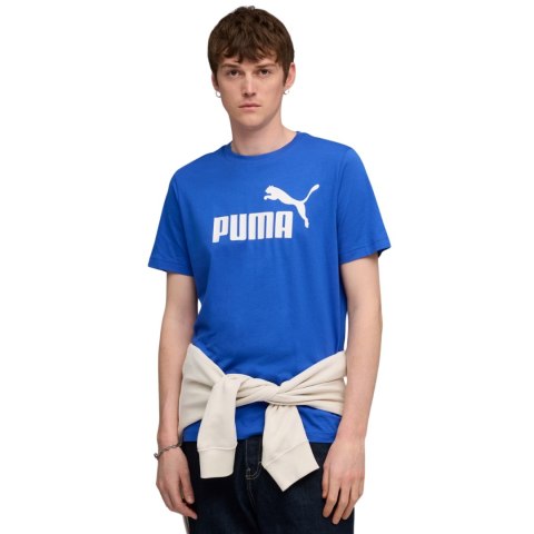 Koszulka męska Puma Ess No.1 Logo Tee (s) niebieska 682533 13 Puma