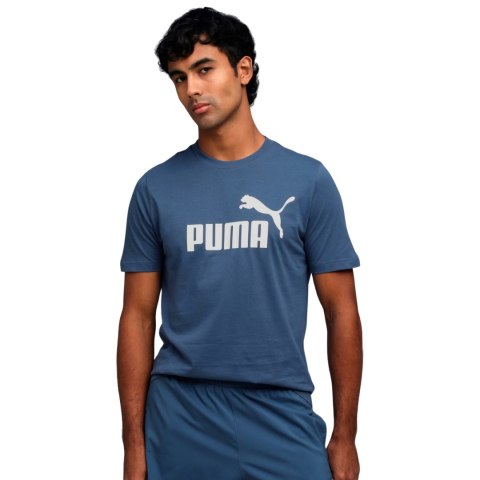 Koszulka męska Puma Ess No.1 Logo Tee (s) niebieska 682533 80 Puma