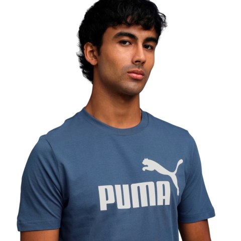 Koszulka męska Puma Ess No.1 Logo Tee (s) niebieska 682533 80 Puma