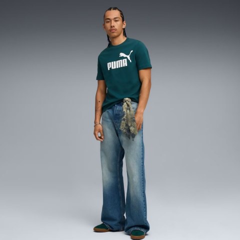 Koszulka męska Puma Ess No.1 Logo Tee (s) zielona 682533 75 Puma