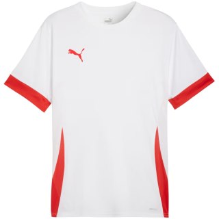 Koszulka męska Puma teamGoal Matchday Jersey biało-czerwona 705747 11 Puma