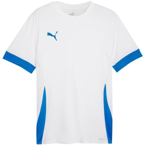 Koszulka męska Puma teamGoal Matchday Jersey biało-niebieska 705747 12 Puma