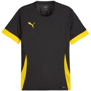 Koszulka męska Puma teamGoal Matchday Jersey czarno-żółta 705747 26 Puma