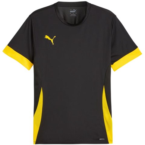 Koszulka męska Puma teamGoal Matchday Jersey czarno-żółta 705747 26 Puma