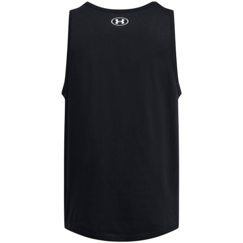 Koszulka męska Under Armour Sportstyle Logo Tank czarna 1382883 001 Under Armour