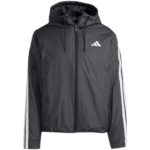 Kurtka męska adidas Essentials Climawarm 3-Stripes Insulated Hooded czarna JM4042 Adidas