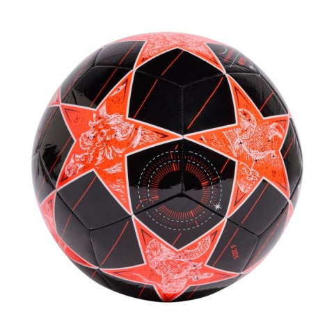Piłka nożna adidas UCL Club 25/26 League Stage czarno-pomarańczowa JP1538 Adidas teamwear