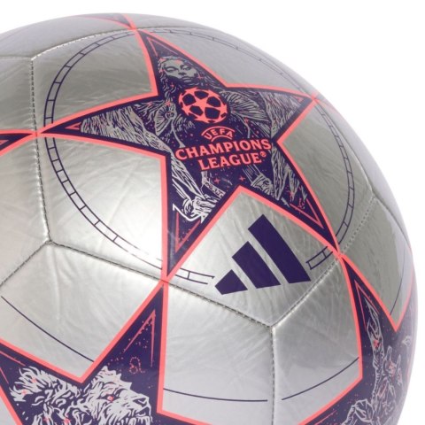 Piłka nożna adidas UCL Club 25/26 League Stage srebrna JP1539 Adidas teamwear