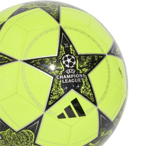 Piłka nożna adidas UCL Club 25/26 League Stage żółto-czarna JP1537 Adidas teamwear