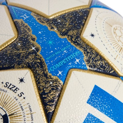 Piłka nożna adidas UCL Competition 25/26 League Phase biało-niebiesko-złota JP1541 Adidas teamwear