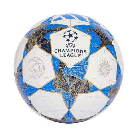 Piłka nożna adidas UCL Pro Sala 25/26 League Stage biało-niebiesko-złota JP1546 Adidas teamwear