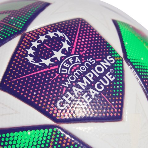 Piłka nożna adidas W UCL 25/26 League Stage League fioletowo-zielono-biała JP1576 Adidas teamwear