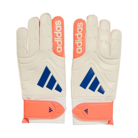 Rękawice bramkarskie adidas Copa Glove Club biało-pomarańczowe JN5339 Adidas
