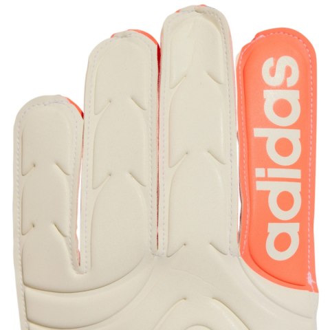Rękawice bramkarskie adidas Copa Glove Club biało-pomarańczowe JN5339 Adidas
