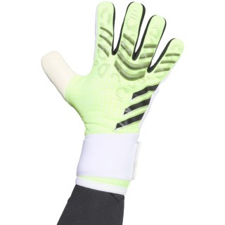 Rękawice bramkarskie adidas Predator Competition limonkowe JN5371 Adidas teamwear