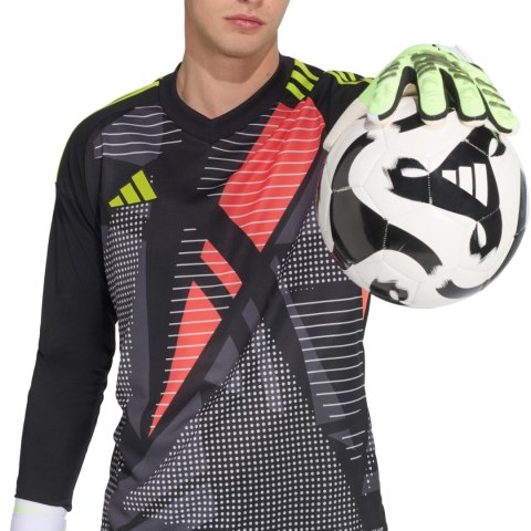 Rękawice bramkarskie adidas Predator Competition limonkowe JN5371 Adidas teamwear