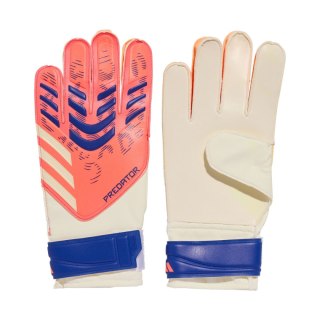 Rękawice bramkarskie adidas Predator Glove Training biało-pomarańczowe JN5355 Adidas teamwear