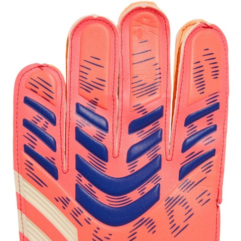 Rękawice bramkarskie adidas Predator Glove Training biało-pomarańczowe JN5355 Adidas teamwear