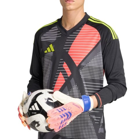 Rękawice bramkarskie adidas Predator Glove Training biało-pomarańczowe JN5355 Adidas teamwear