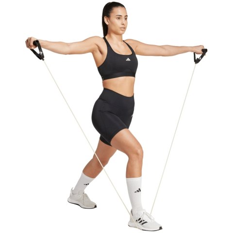 Spodenki damskie adidas Optime Essentials Stash Pocket 7-Inch czarne IT2281 Adidas