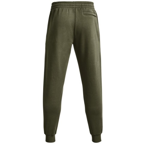 Spodnie męskie Under Armour Rival Fleece Joggers oliwkowe 1379774 390 Under Armour