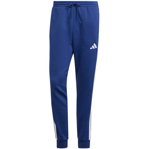 Spodnie męskie adidas Essentials 3-Stripes Fleece niebieskie JD1859 Adidas