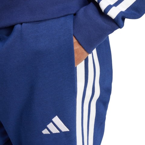 Spodnie męskie adidas Essentials 3-Stripes Fleece niebieskie JD1859 Adidas