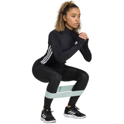 Bluza damska adidas Workout Essentials 3-Stripes Zip Through czarna KB7843 Adidas
