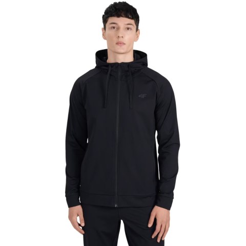 Bluza męska 4F FNK M654 głęboka czerń 4FWMM00TFSWM654 20S 4F