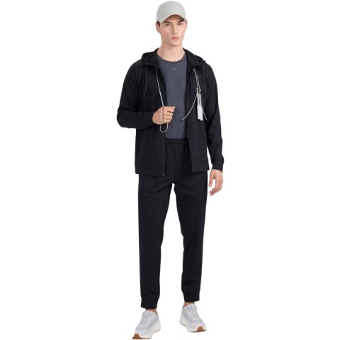 Bluza męska 4F FNK M654 głęboka czerń 4FWMM00TFSWM654 20S 4F