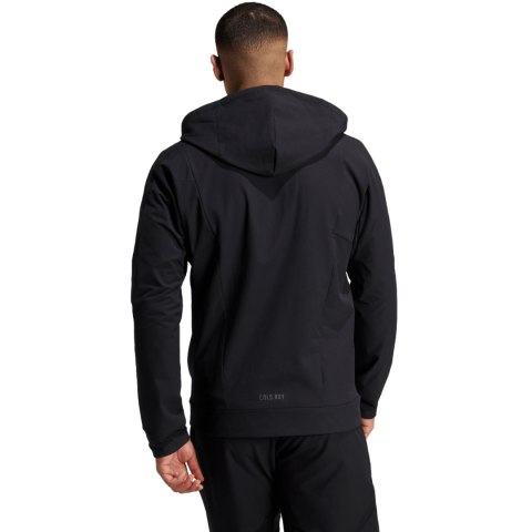 Bluza męska adidas Designed for Training COLD.RDY Full-Zip Hoodie czarna IN5607 Adidas