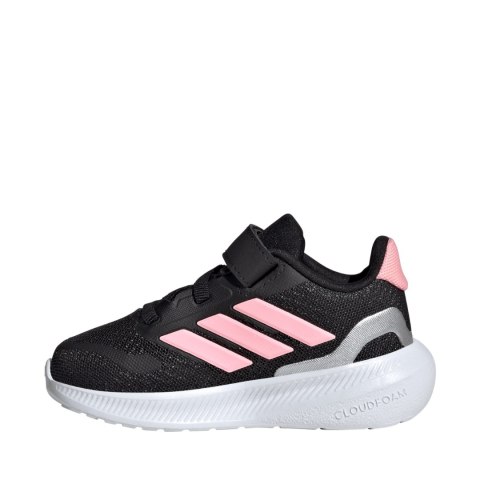 Buty dla dzieci adidas Runfalcon 5 EL I czarne JQ4882 Adidas