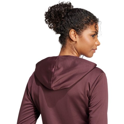 Dres damski adidas Essentials Linear bordowy JD2698 Adidas