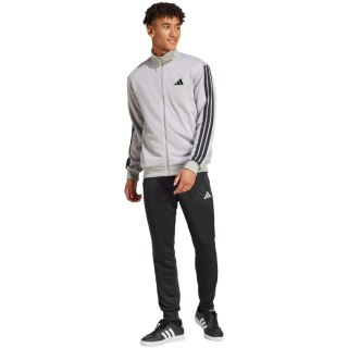 Dres męski adidas Sportswear Basic 3-Stripes French Terry Tracksuit JI8876 Adidas