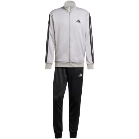 Dres męski adidas Sportswear Basic 3-Stripes French Terry Tracksuit JI8876 Adidas