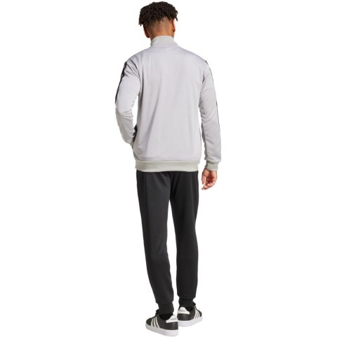 Dres męski adidas Sportswear Basic 3-Stripes French Terry Tracksuit JI8876 Adidas