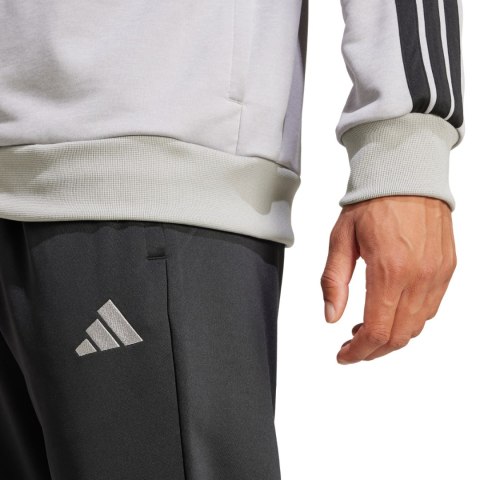 Dres męski adidas Sportswear Basic 3-Stripes French Terry Tracksuit JI8876 Adidas