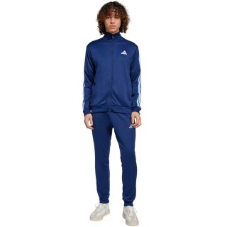 Dres męski adidas Sportswear Basic 3-Stripes French Terry niebieski JI8873 Adidas