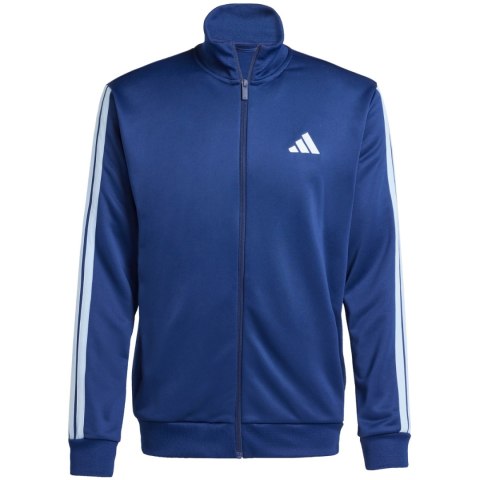 Dres męski adidas Sportswear Basic 3-Stripes French Terry niebieski JI8873 Adidas