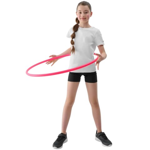 Komplet dla dziewczynki 4F koszulka, spodenki, worek F082 głęboka czerń 4FJWAW25TAPSF082 20S 4F